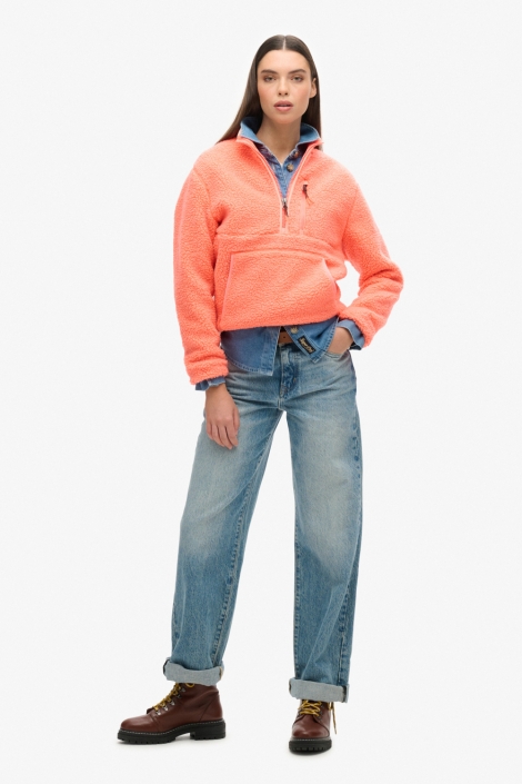 Superdry outdoor half zip fleece
